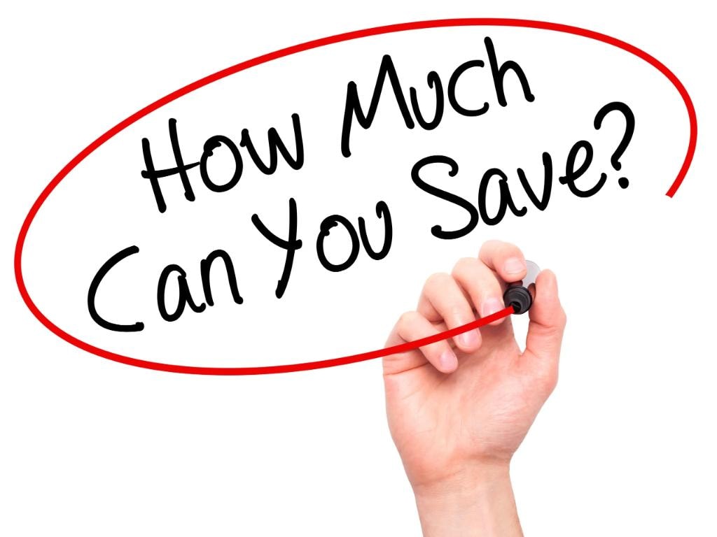How much can you save?